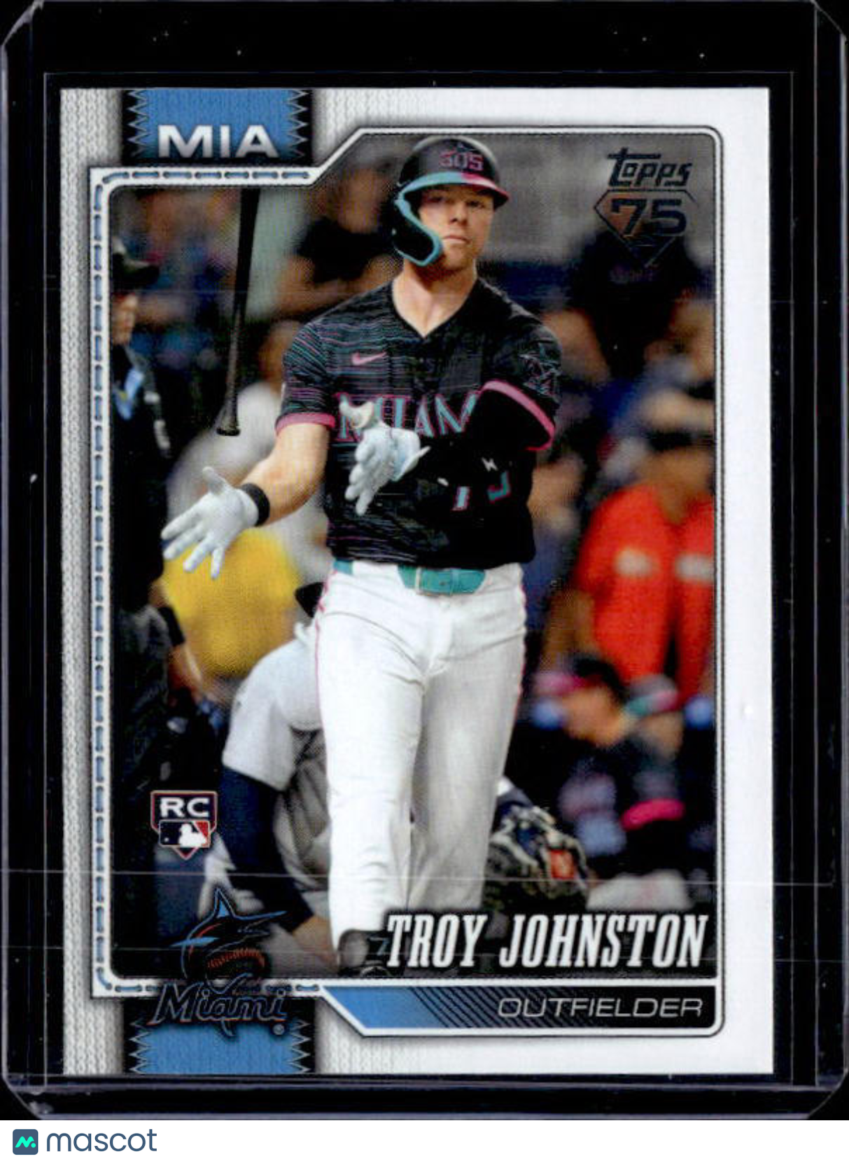 2026 Topps Series 1 TROY JOHNSTON #317 Rookie RC