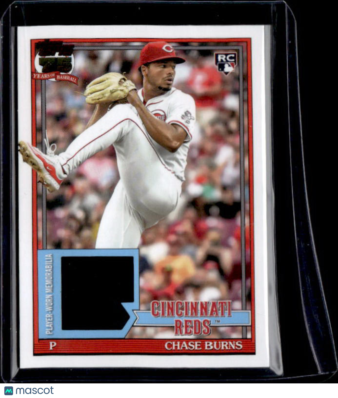 2026 Topps Series 1 CHASE BURNS #91R-CB 1991 Topps Relic Rookie RC