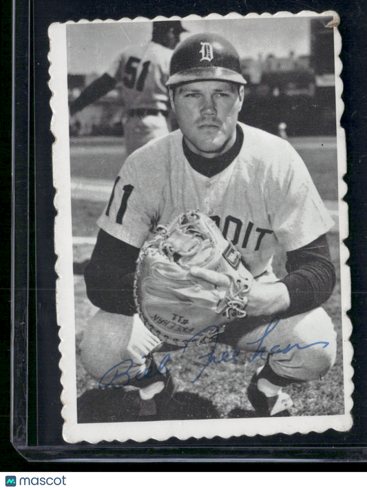 1969 Deckle BILL FREEHAN #10 Light Scratches (VG)