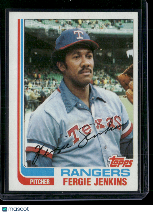 1982 Topps FERGIE JENKINS #624 Grain Raise (EX)