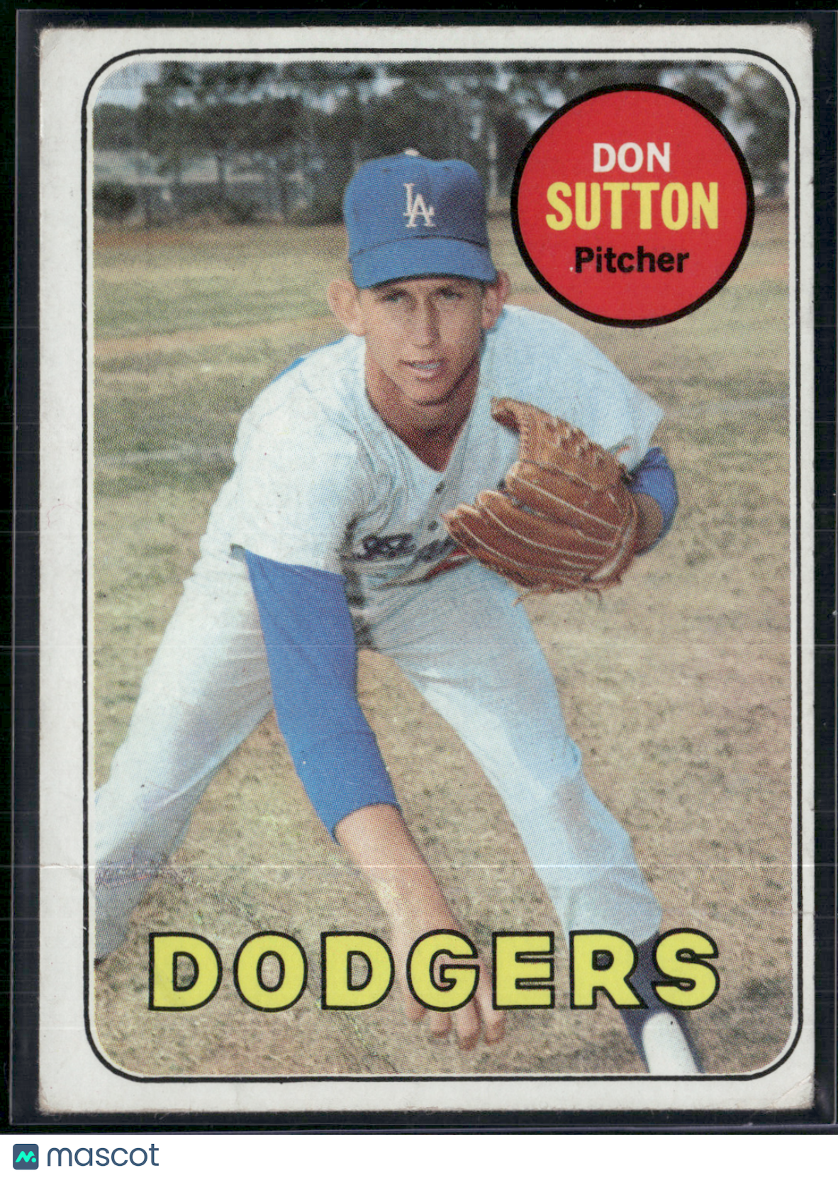 1969 Topps DON SUTTON #216 Creases (Good)