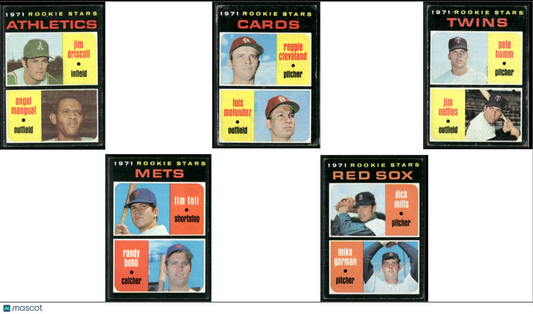 1971 Topps 5~CARDLOT - ROOKIE STARS (Good-VG)