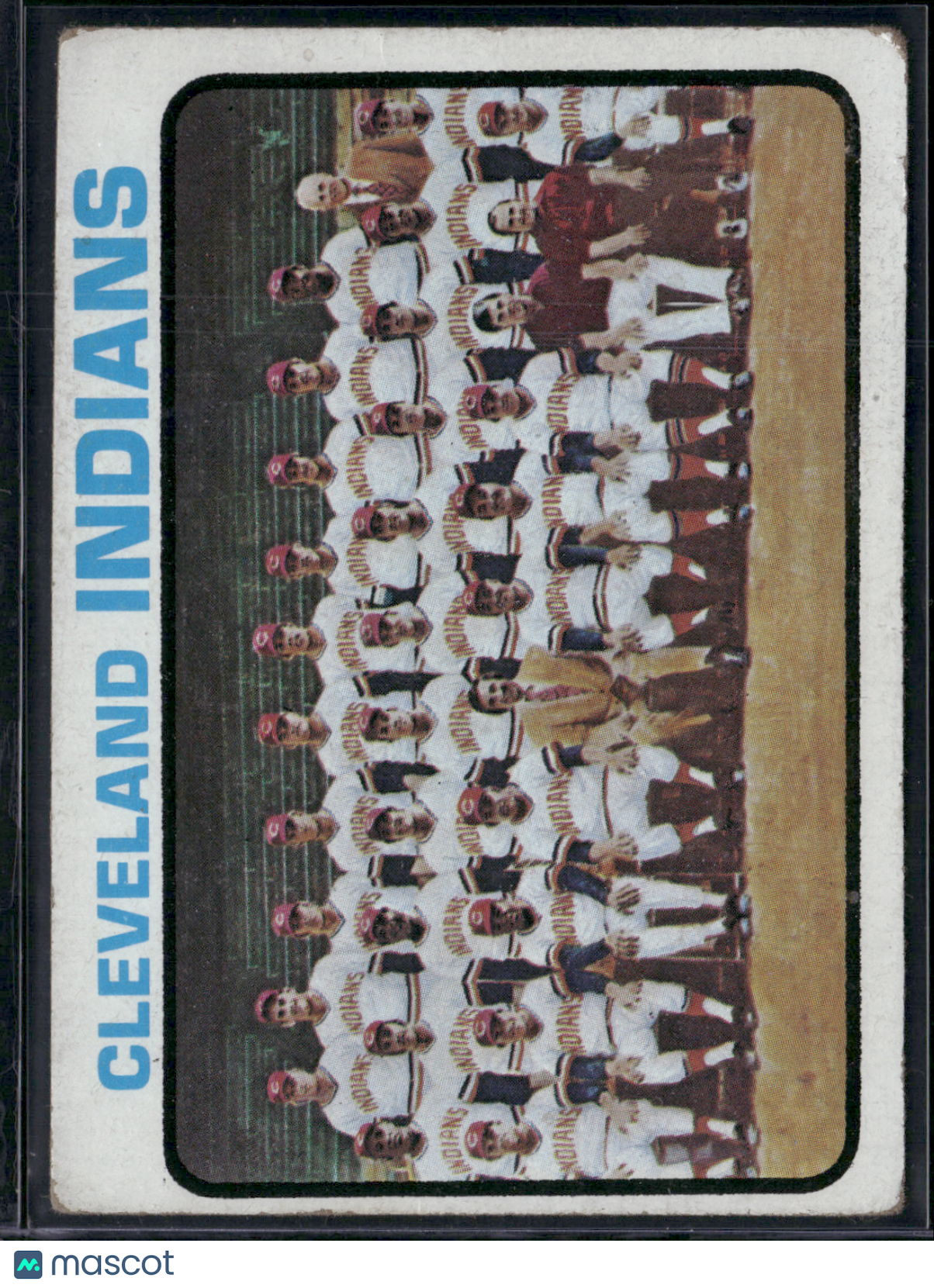 1973 Topps CLEVELAND INDIANS #629 (Good -Crease, Wrinkles)