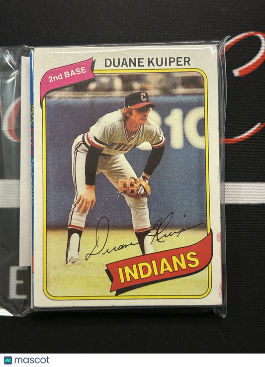 Topps CLEVELAND INDIANS 15-CARD TEAM PACK Assorted Players & Years (VG-NM)