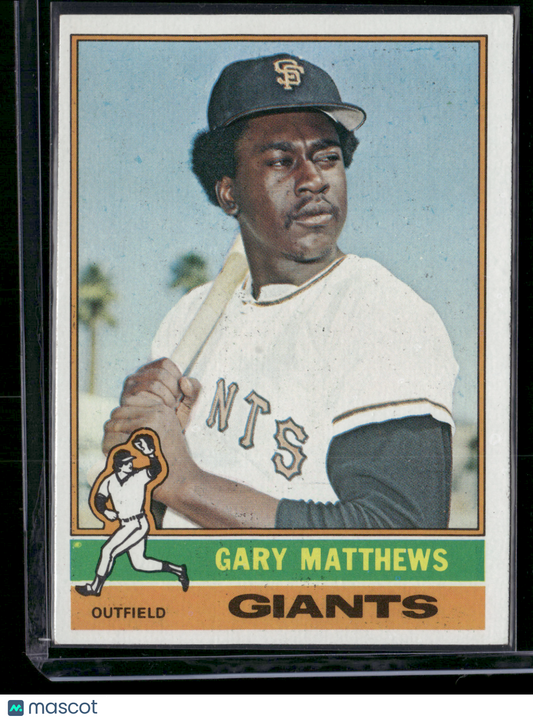 1976 Topps GARY MATTHEWS #133 (VG-EX)