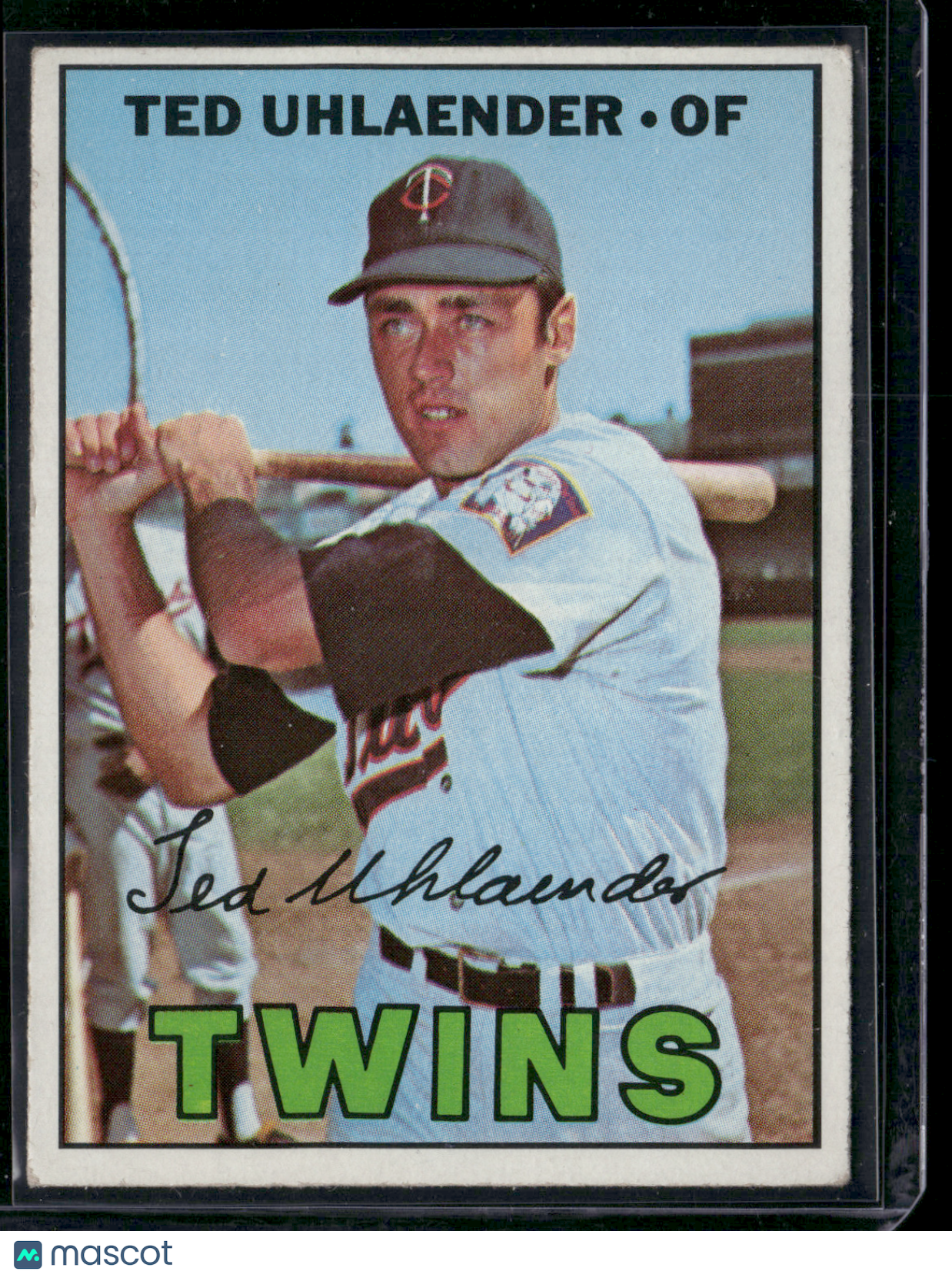 1967 Topps TED UHLAENDER #431 (VG-Light Wrinkles)
