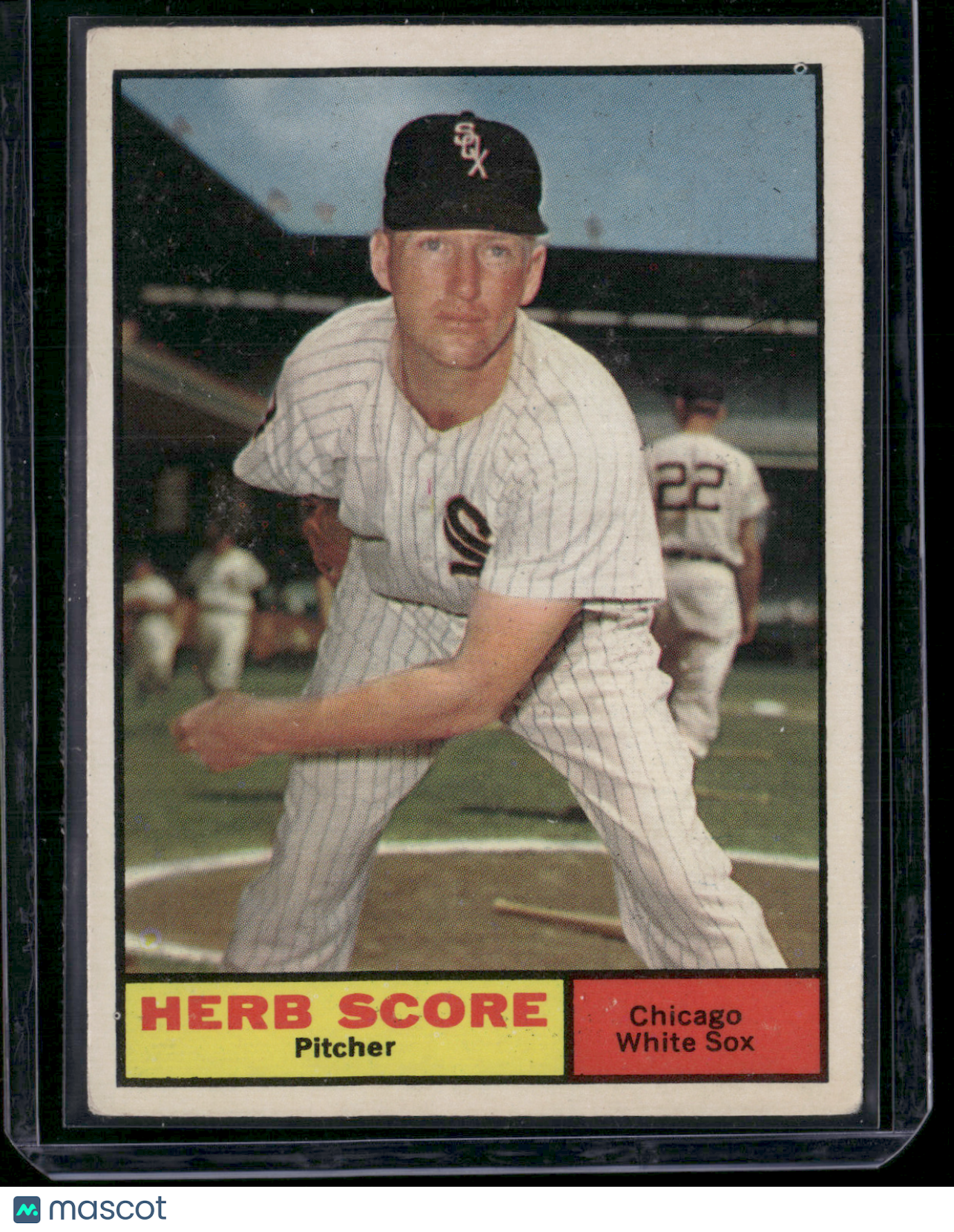 1961 Topps HERB SCORE #185 (VG)