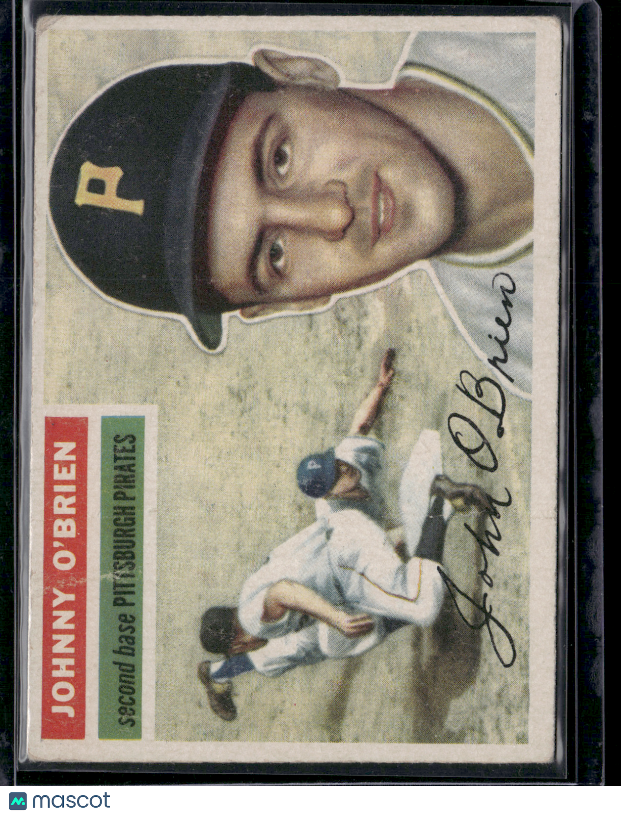 1956 Topps JOHNNY O'BRIEN #65