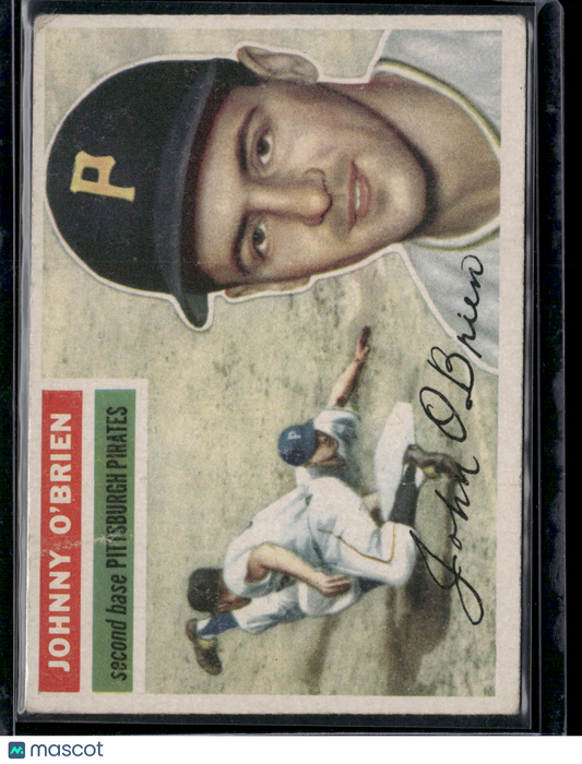 1956 Topps JOHNNY O'BRIEN #65