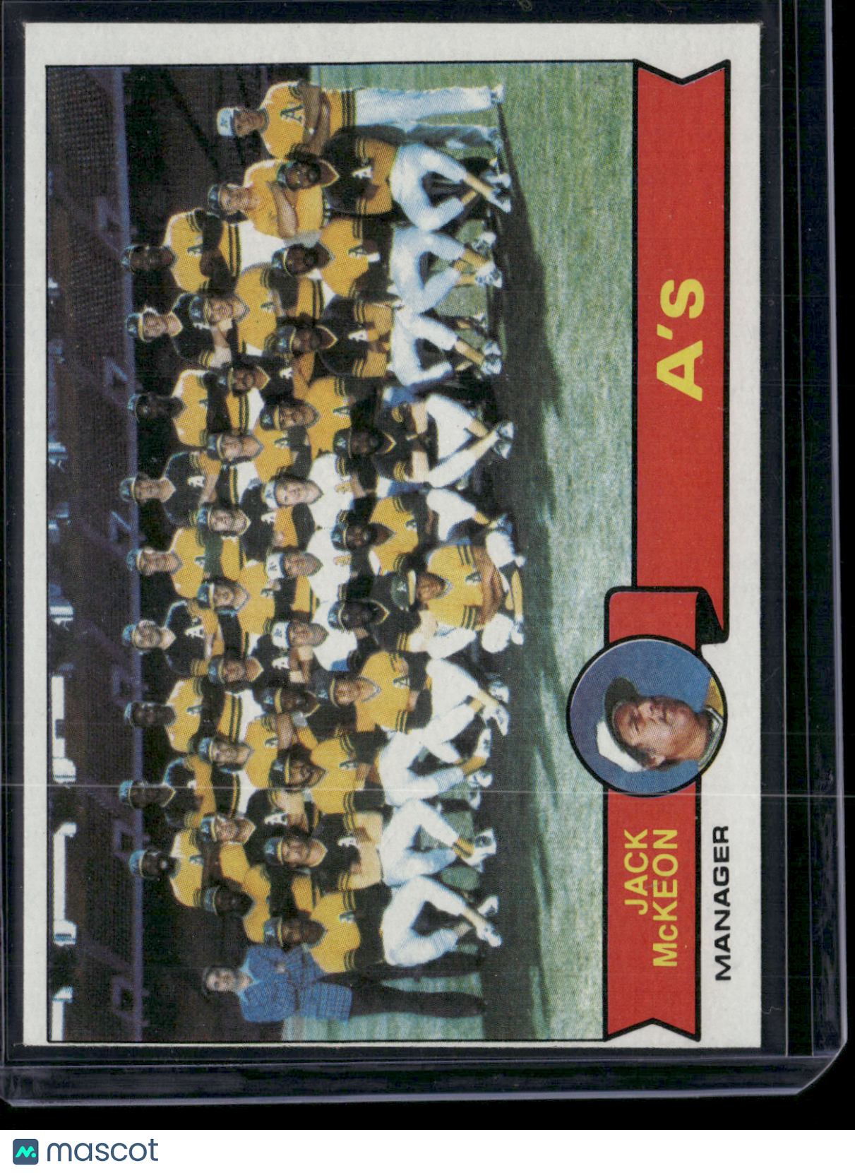 1979 Topps OAKLAND A'S #328 (EX-EX/MT)
