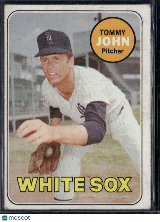 1969 Topps TOMMY JOHN #465