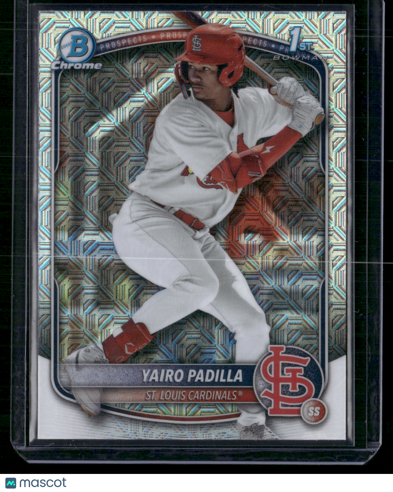 2025 Bowman Chrome YAIRO PADILLA #BCP-236 Mega 1st Bowman