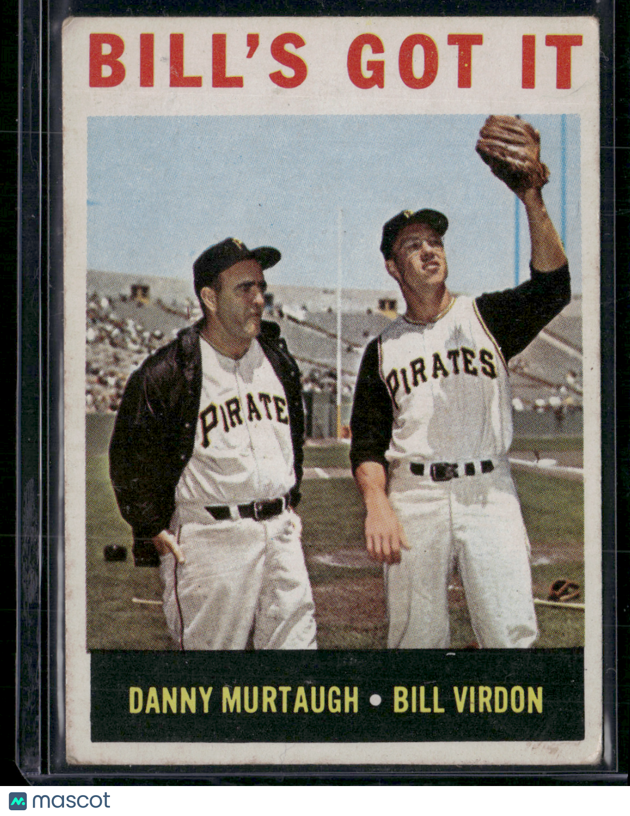 1964 Topps DANNY MURTAUGH/BILL VIRDON #286 Bill's Got It