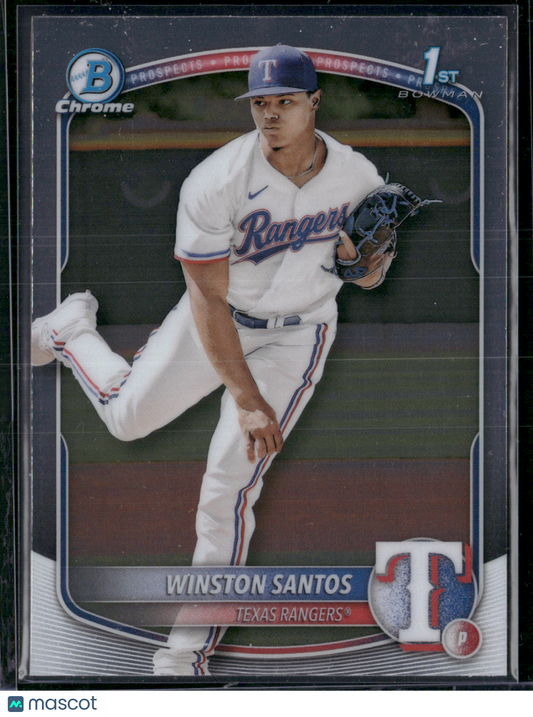 2025 Bowman WINSTON SANTOS #BCP-121 1st Bowman Chrome