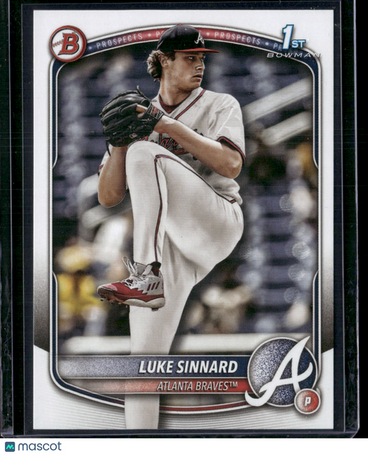 2025 Bowman LUKE SINNARD #BP-62 1st Bowman