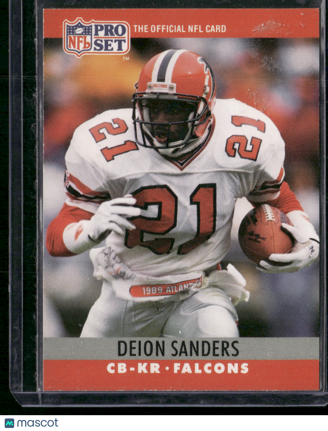 1990 Pro Set DEION SANDERS #36