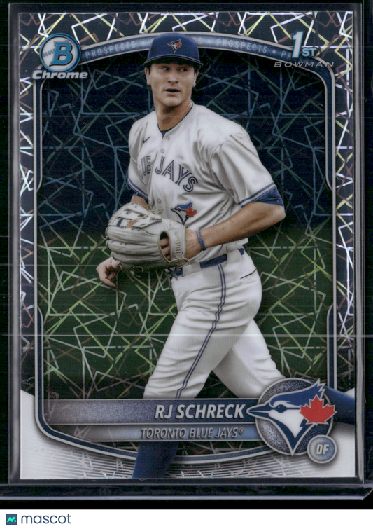 2025 Bowman Chrome RJ SCHRECK #BCP-181 1st Bowman Geometric