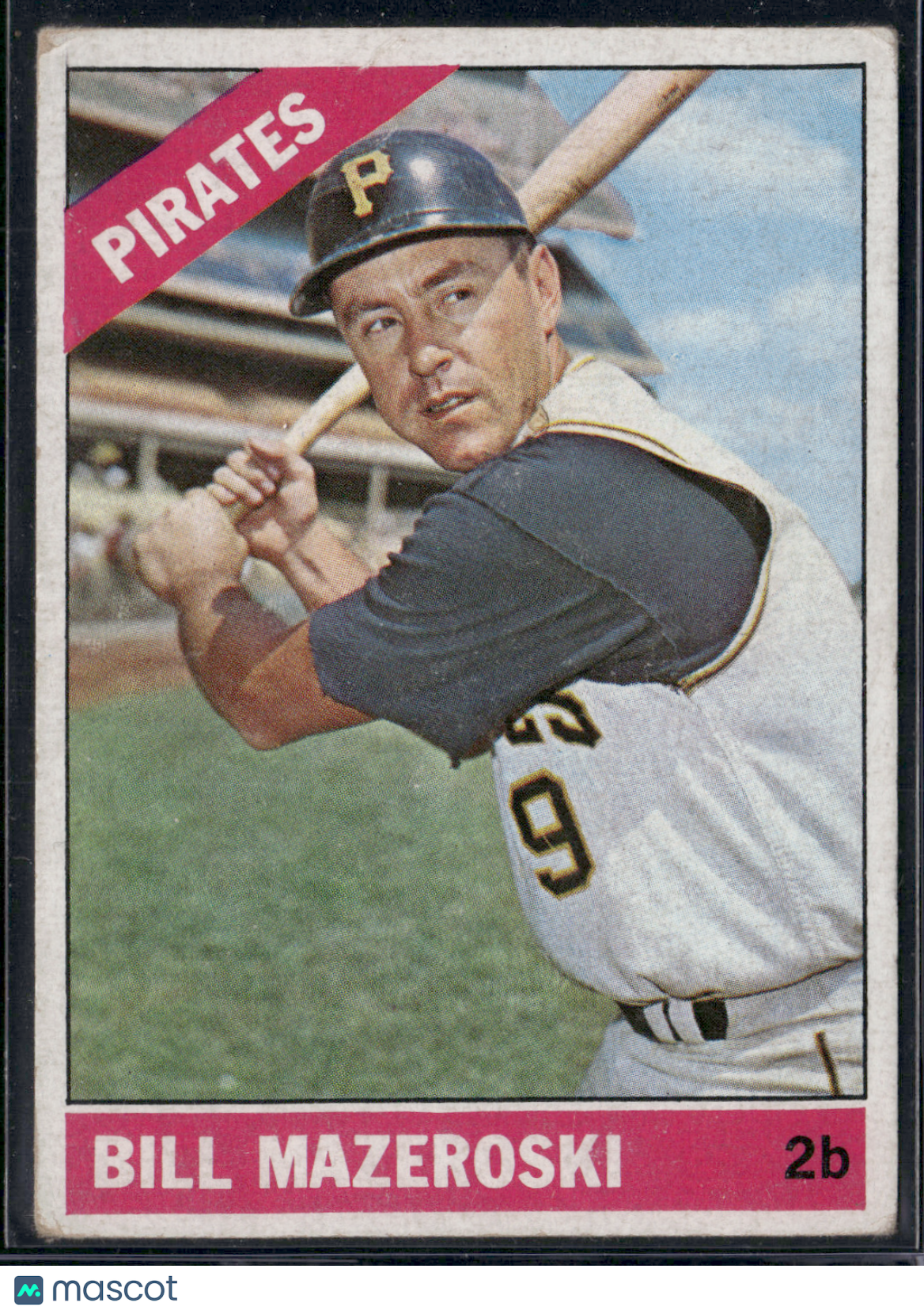 1966 Topps BILL MAZEROSKI #210 (VG)