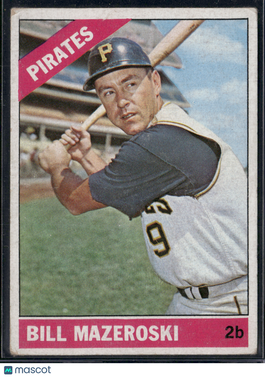1966 Topps BILL MAZEROSKI #210 (VG)
