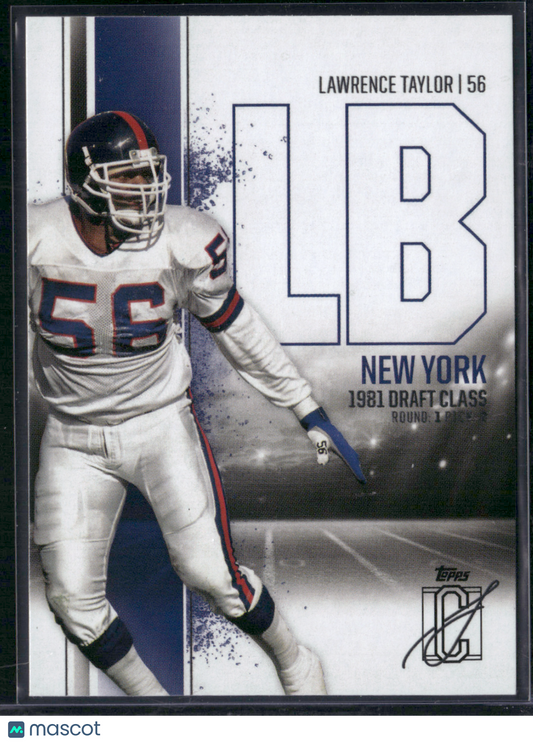 2024 Topps Signature Class LAWRENCE TAYLOR #37