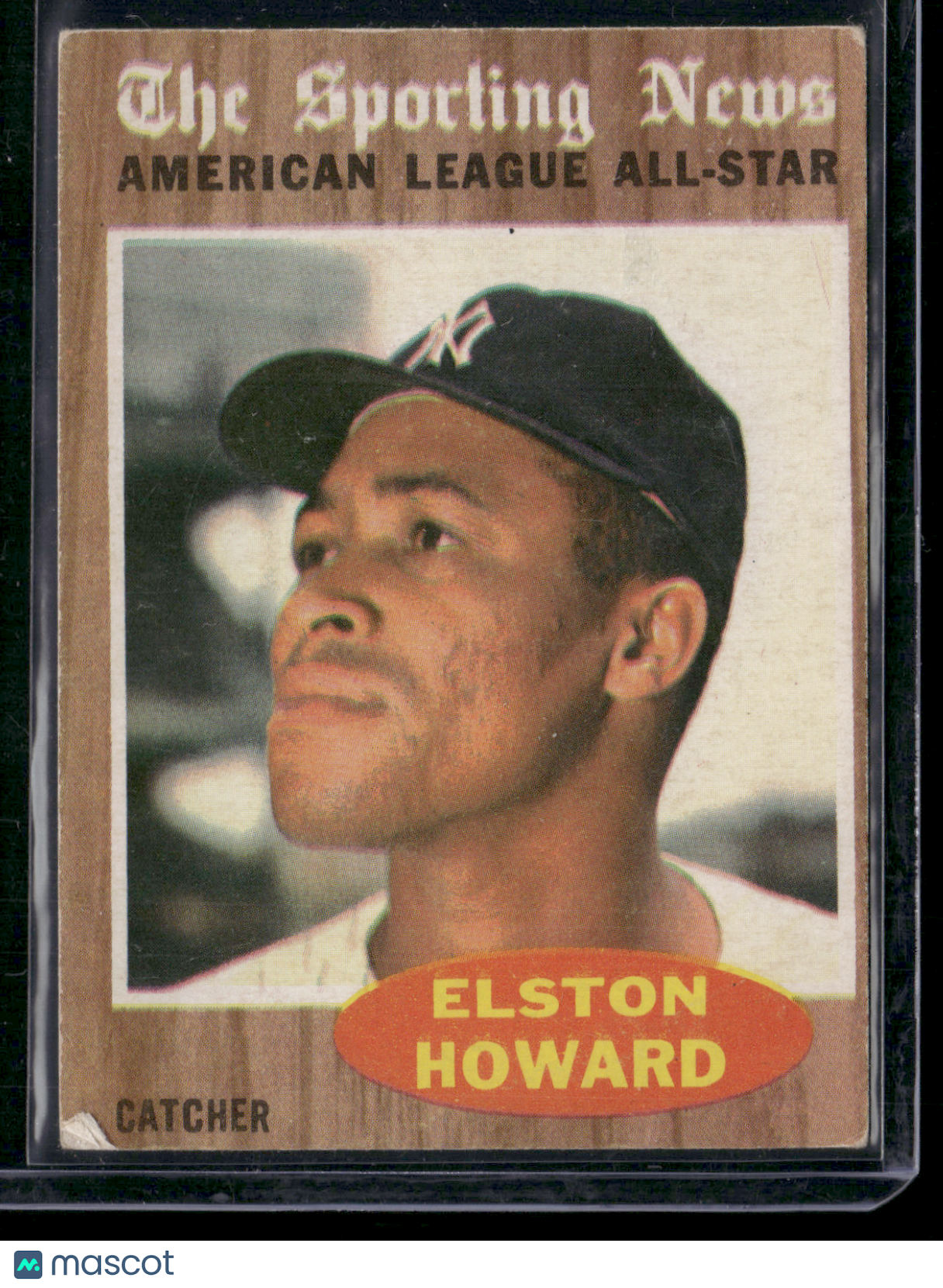 1962 Topps ELSTON HOWARD #473 AL ALL STAR