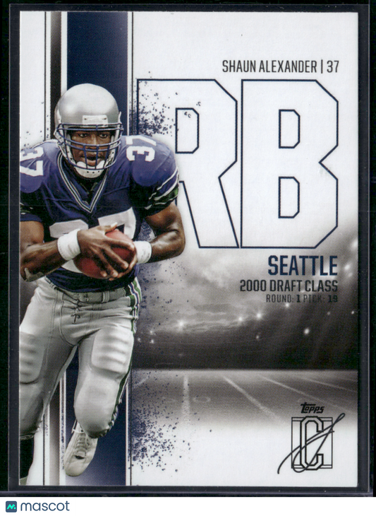 2024 Topps Signature Class SHAUN ALEXANDER #57
