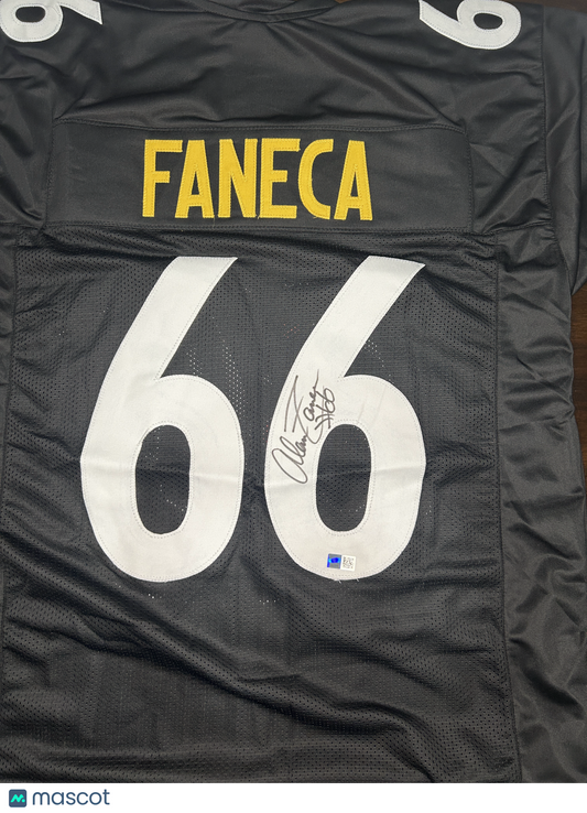 Alan Faneca Signed Steelers Jersey - XL Custom - Total Sports Authenticated NFL