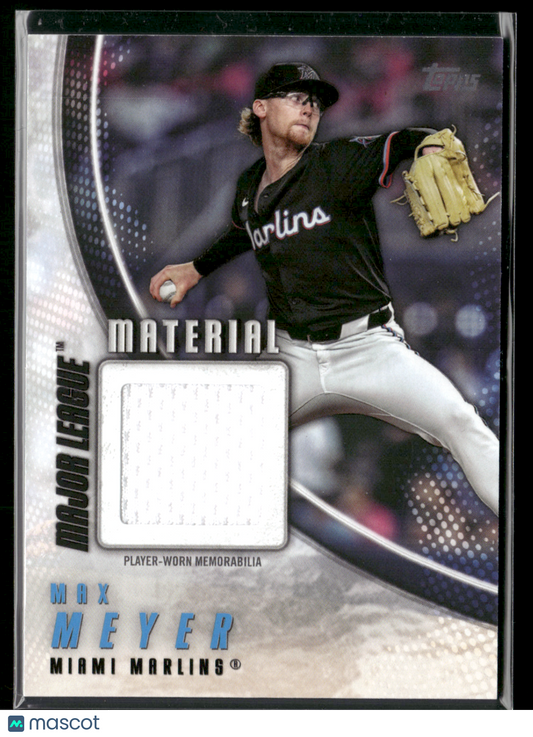 2025 Series 1 MAX MEYER #MLM-MME Major League Material