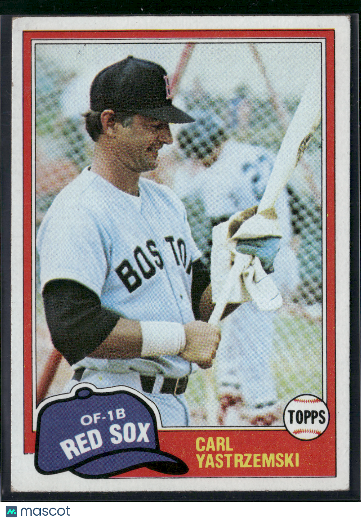1981 Topps CARL YASTRZEMSKI #110 (VG)
