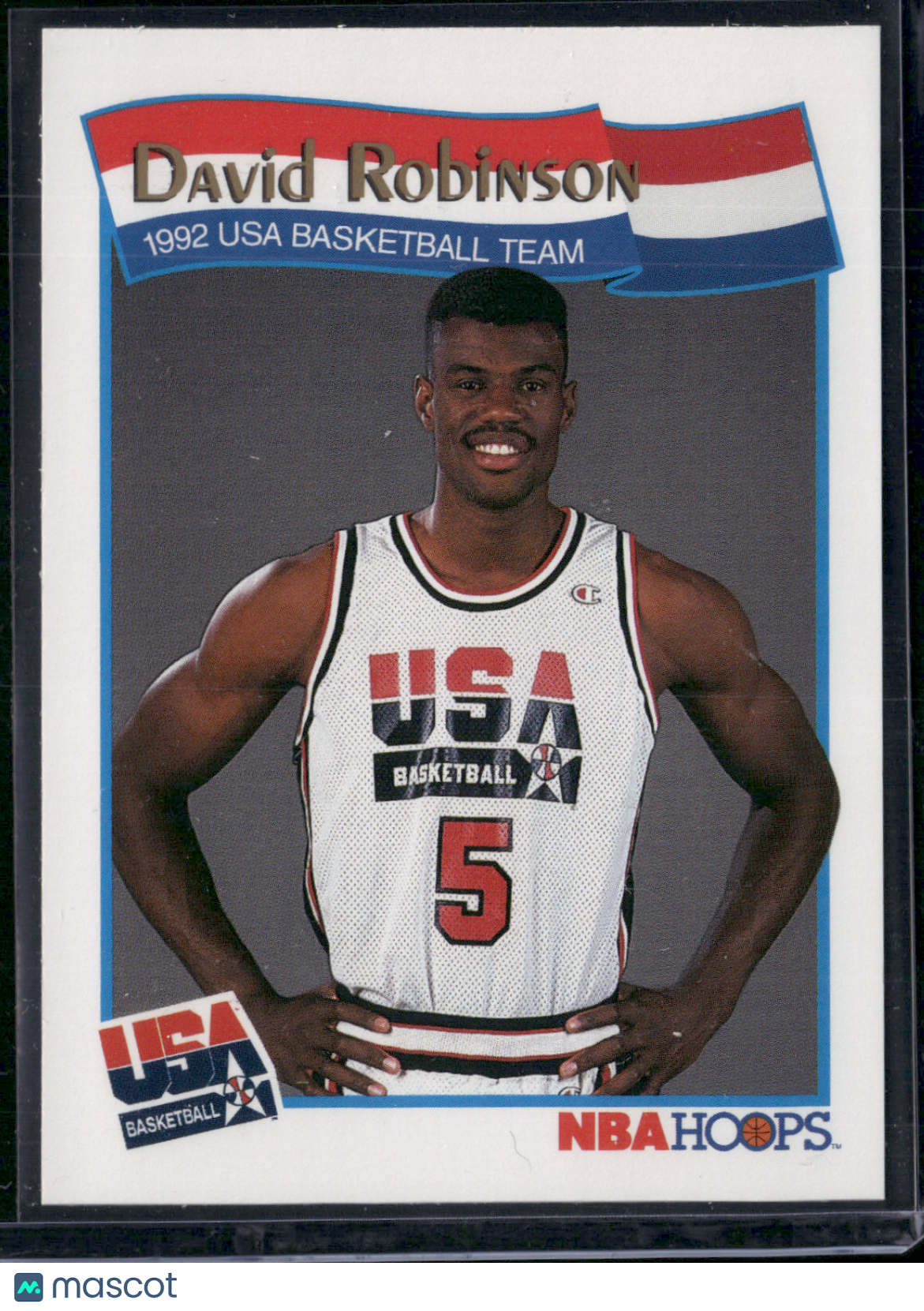 1992 NBA Hoops DAVID ROBINSON #59 USA Basketball - Dream Team (EX)