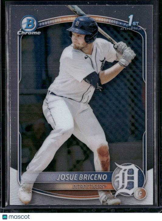 2025 Bowman JOSUE BRICENO #BCP-13 1st Bowman Chrome
