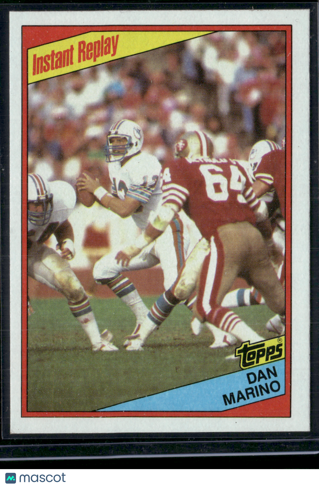 1984 Topps DAN MARINO #124 Instant Replay (EX/MT)