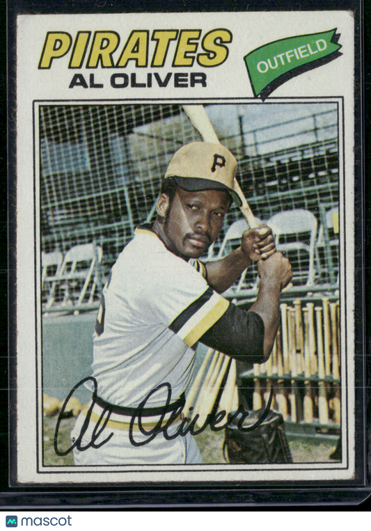 1977 Topps AL OLIVER #130 Light Wrinkle (VG/EX)
