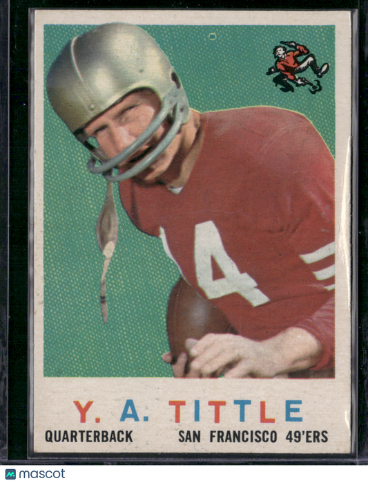 1959 Topps Y.A TITTLE #130