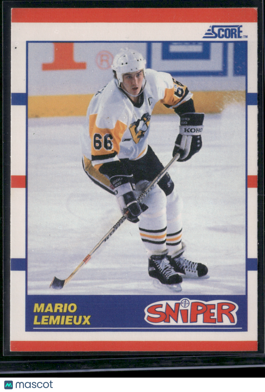 1990 MARIO LEMIEUX #337 Sniper (VG-EX)