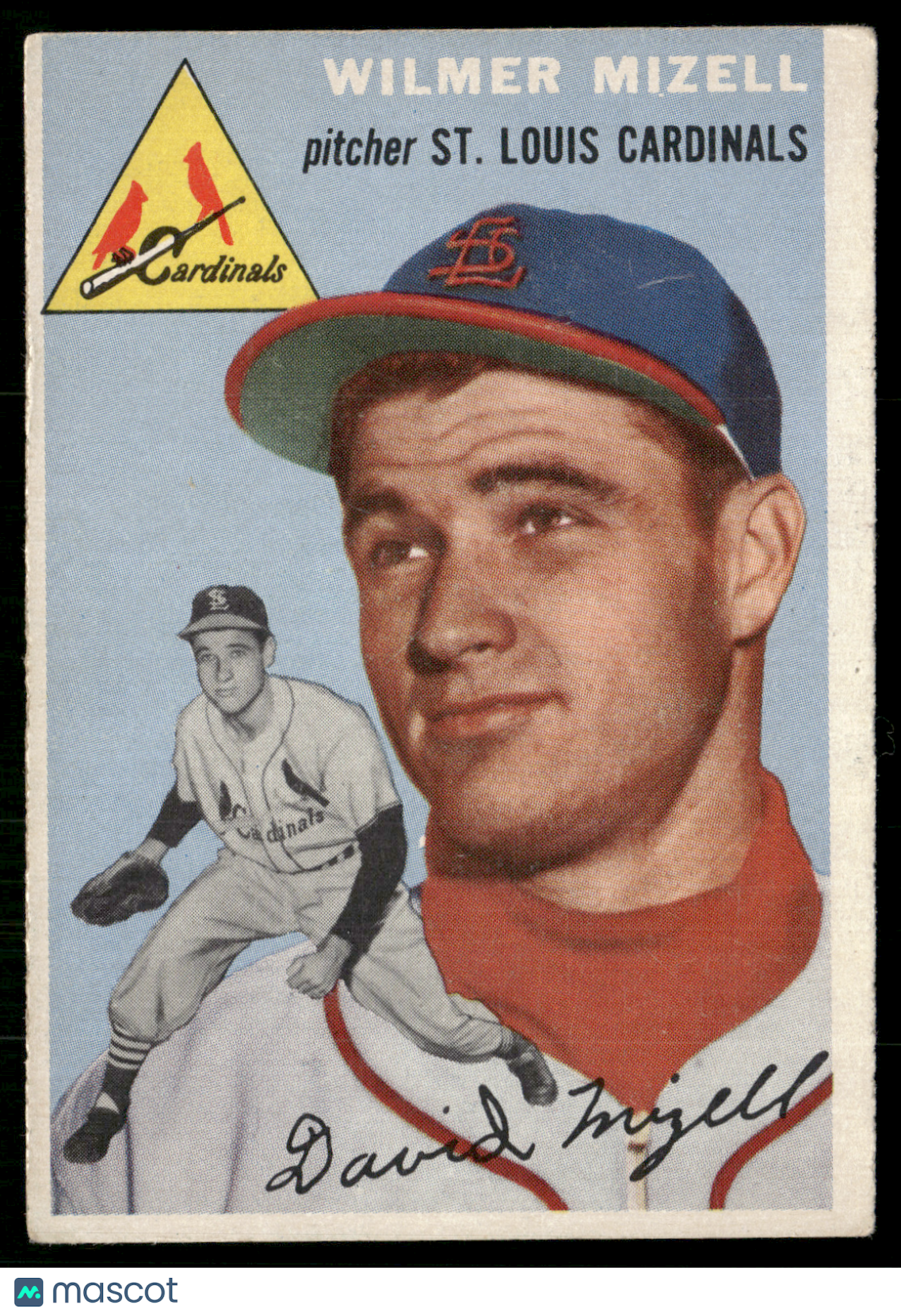 1954 Topps WILMER MIZELL #249 (VG)