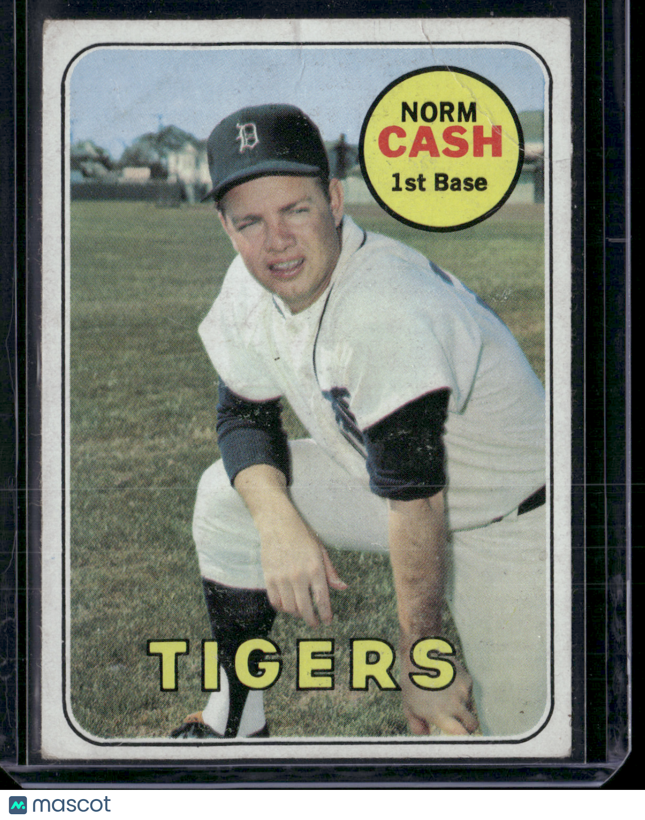1969 Topps NORM CASH #80