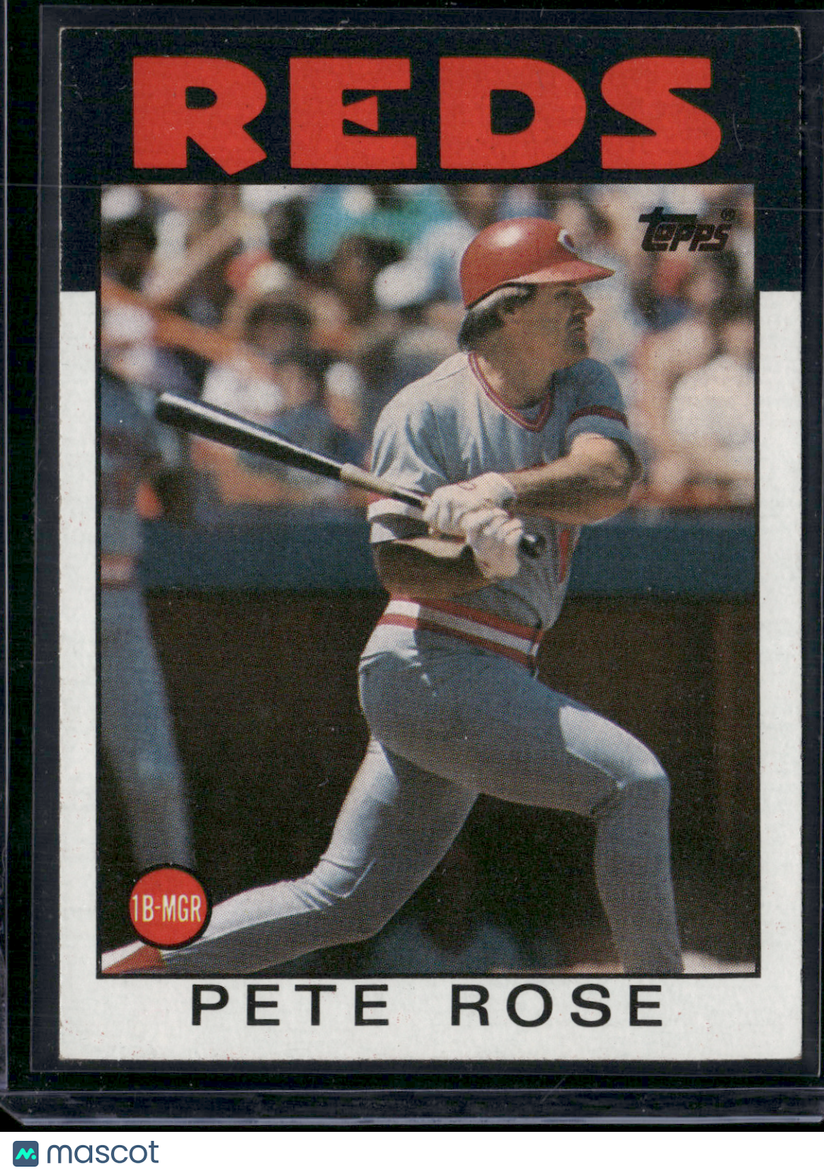 1986 Topps PETE ROSE #1 (VG-EX)