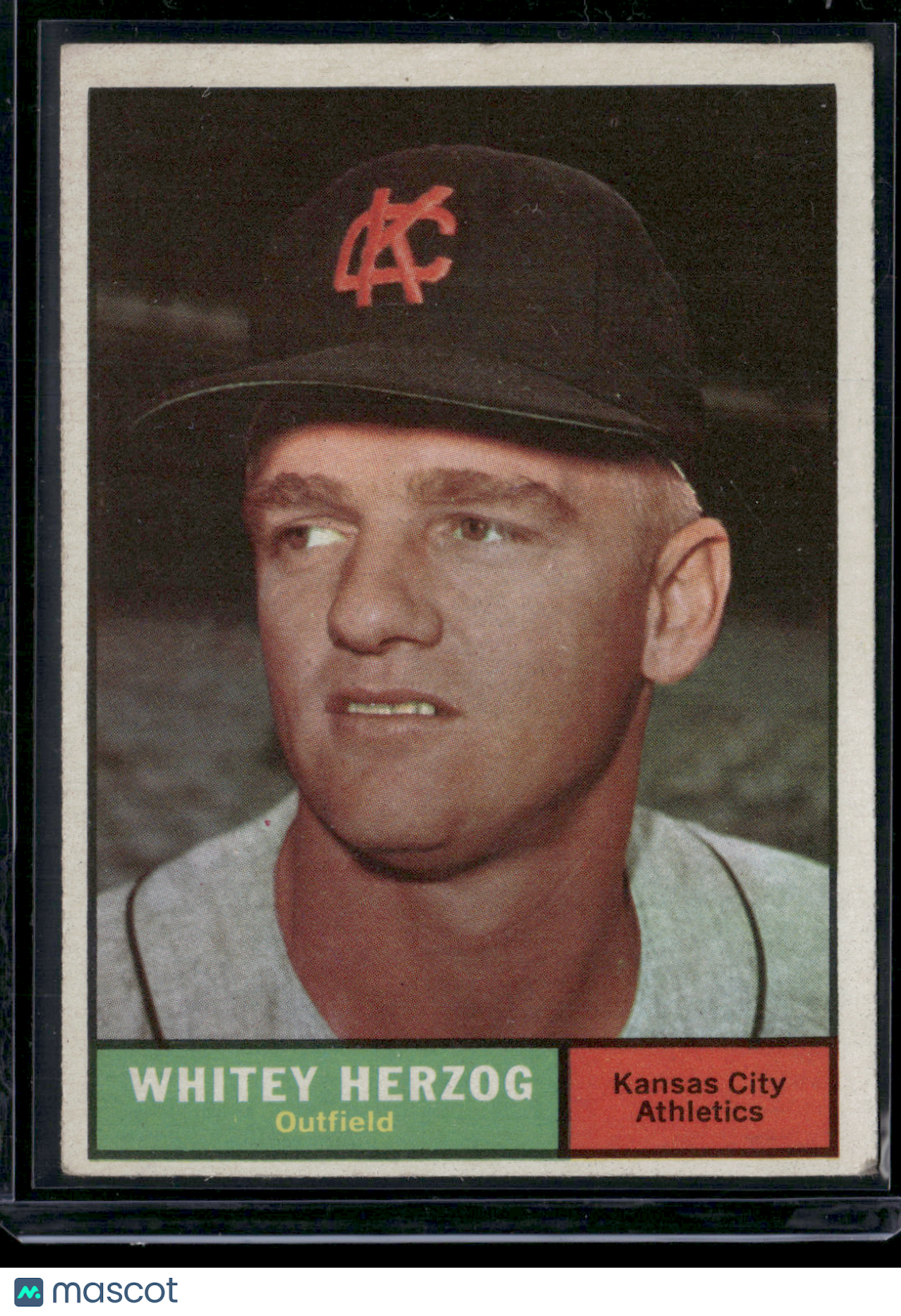 1961 Topps WHITEY HERZOG #106 (VG)