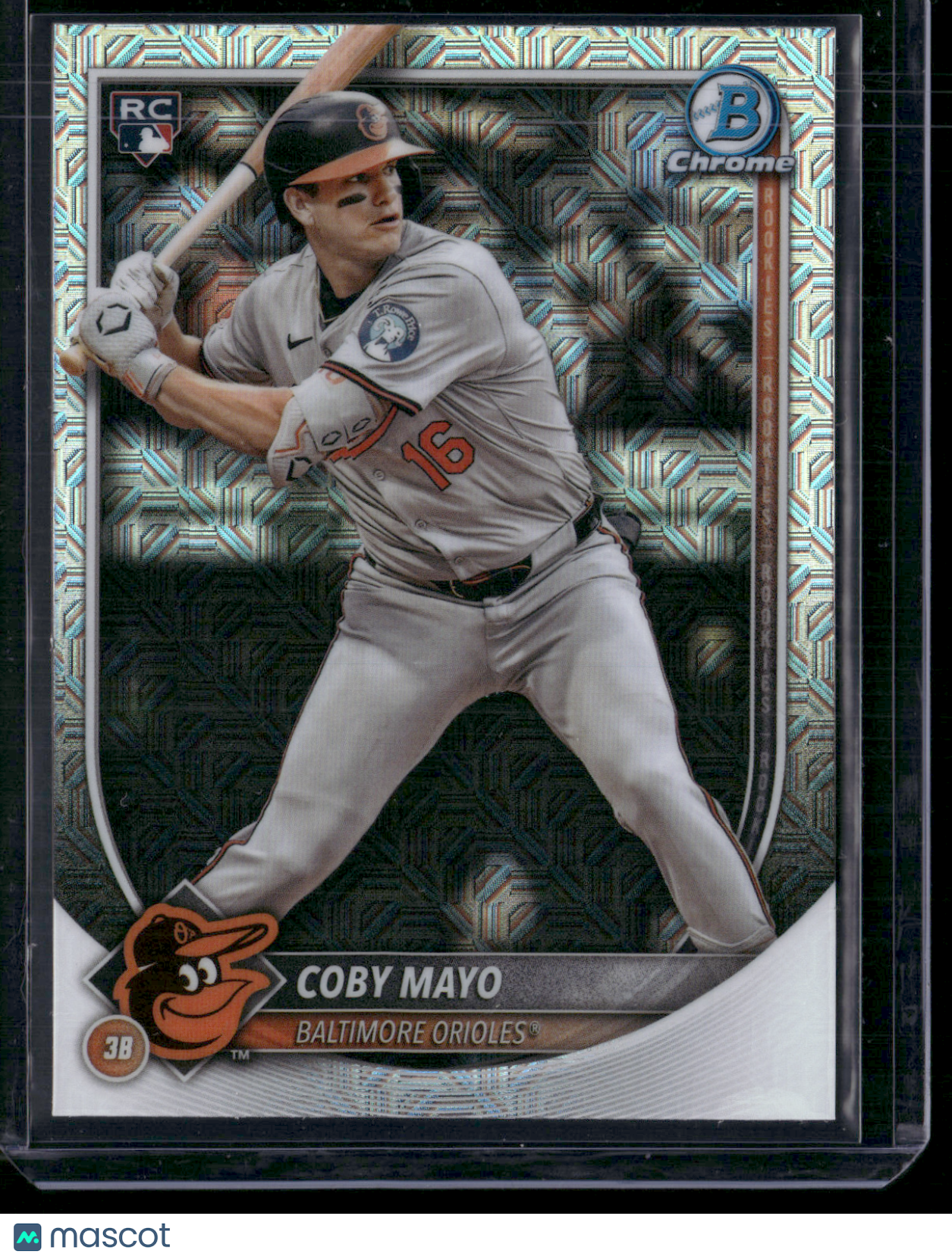 2025 Bowman Chrome COBY MAYO #83 Mega Rookie Card RC