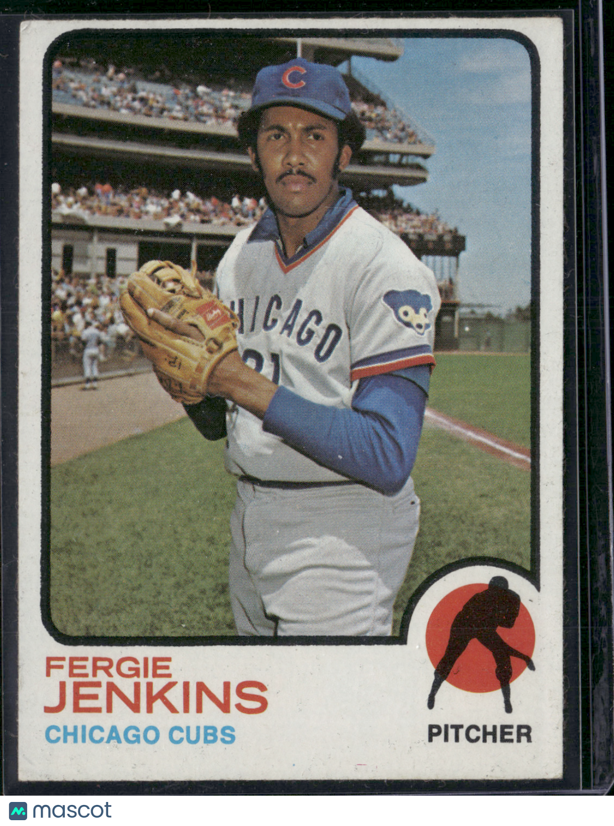 1973 Topps FERGIE JENKINS #180 (VG-EX)