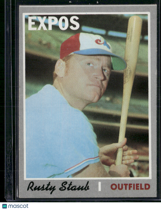 1970 Topps RUSTY STAUB #585
