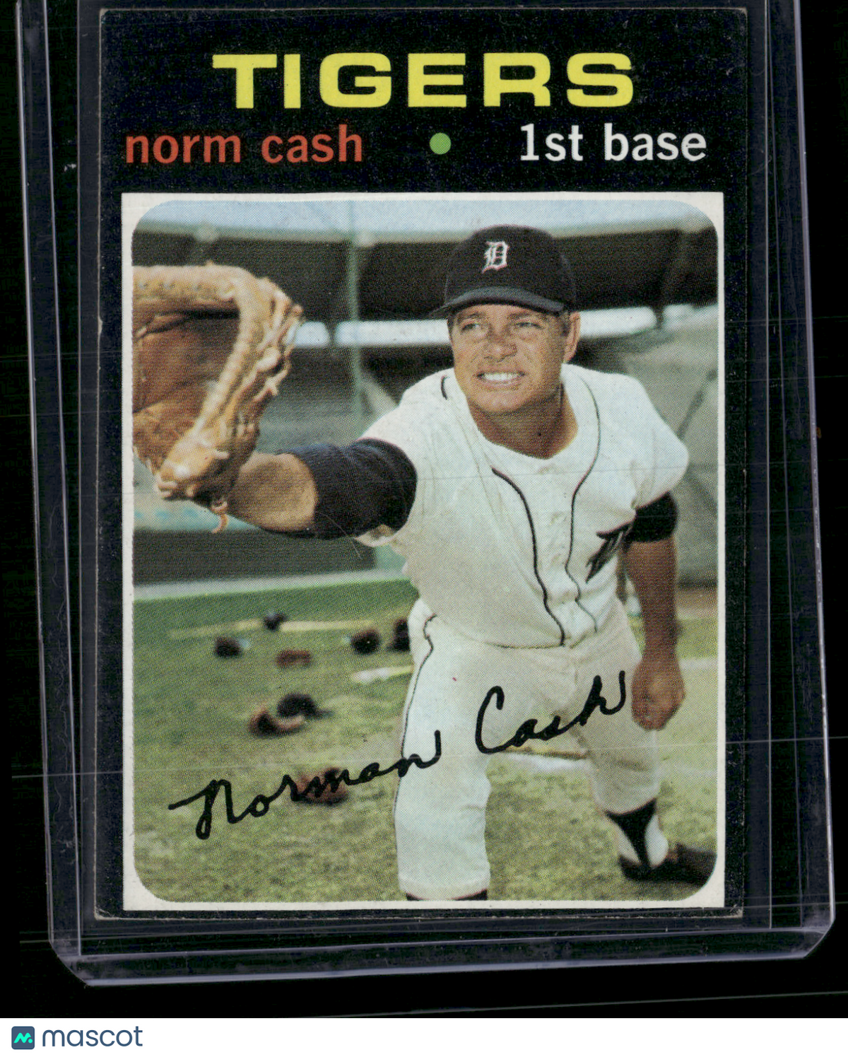 1971 Topps NORM CASH #599 (VG/EX)