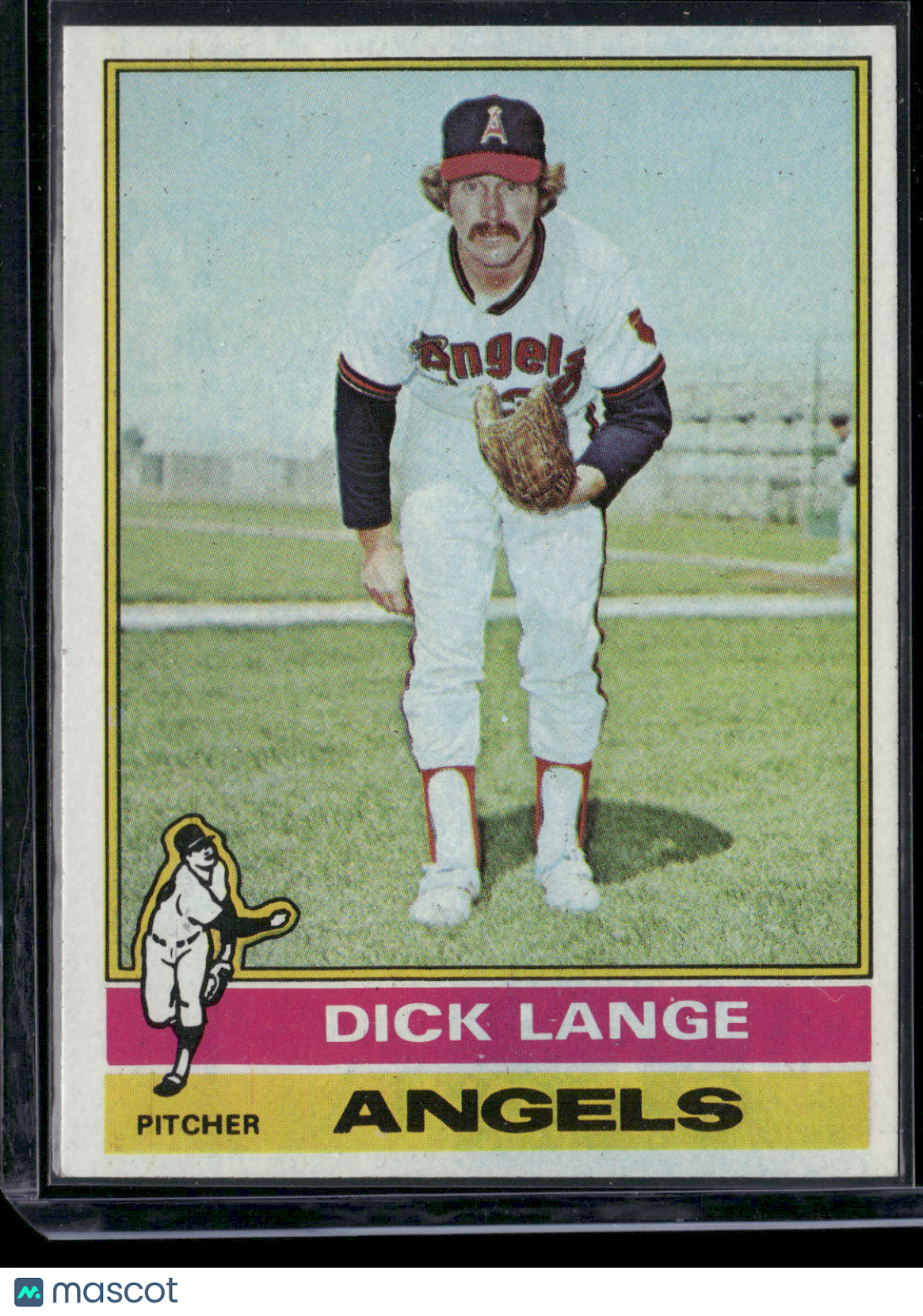 1976 Topps DICK LANGE #176 (VG-EX)