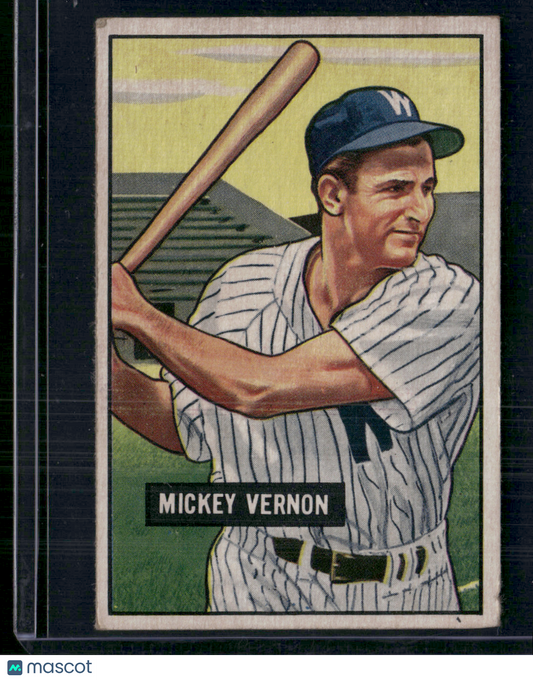 1951 Bowman MICKEY VERNON #65 (VG/EX)