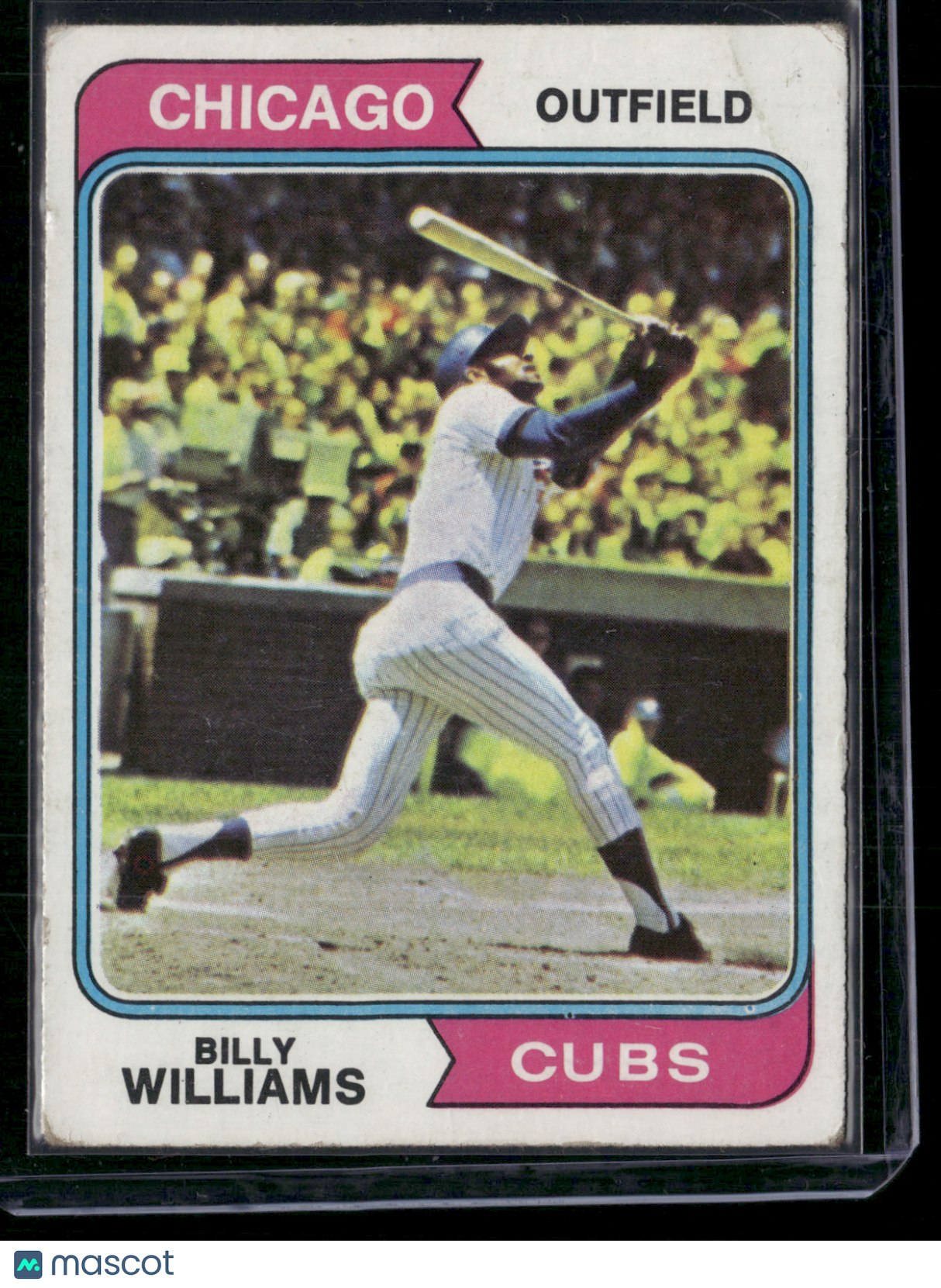 1974 Topps BILLY WILLIAMS #110 Light Wrinkles (VG)