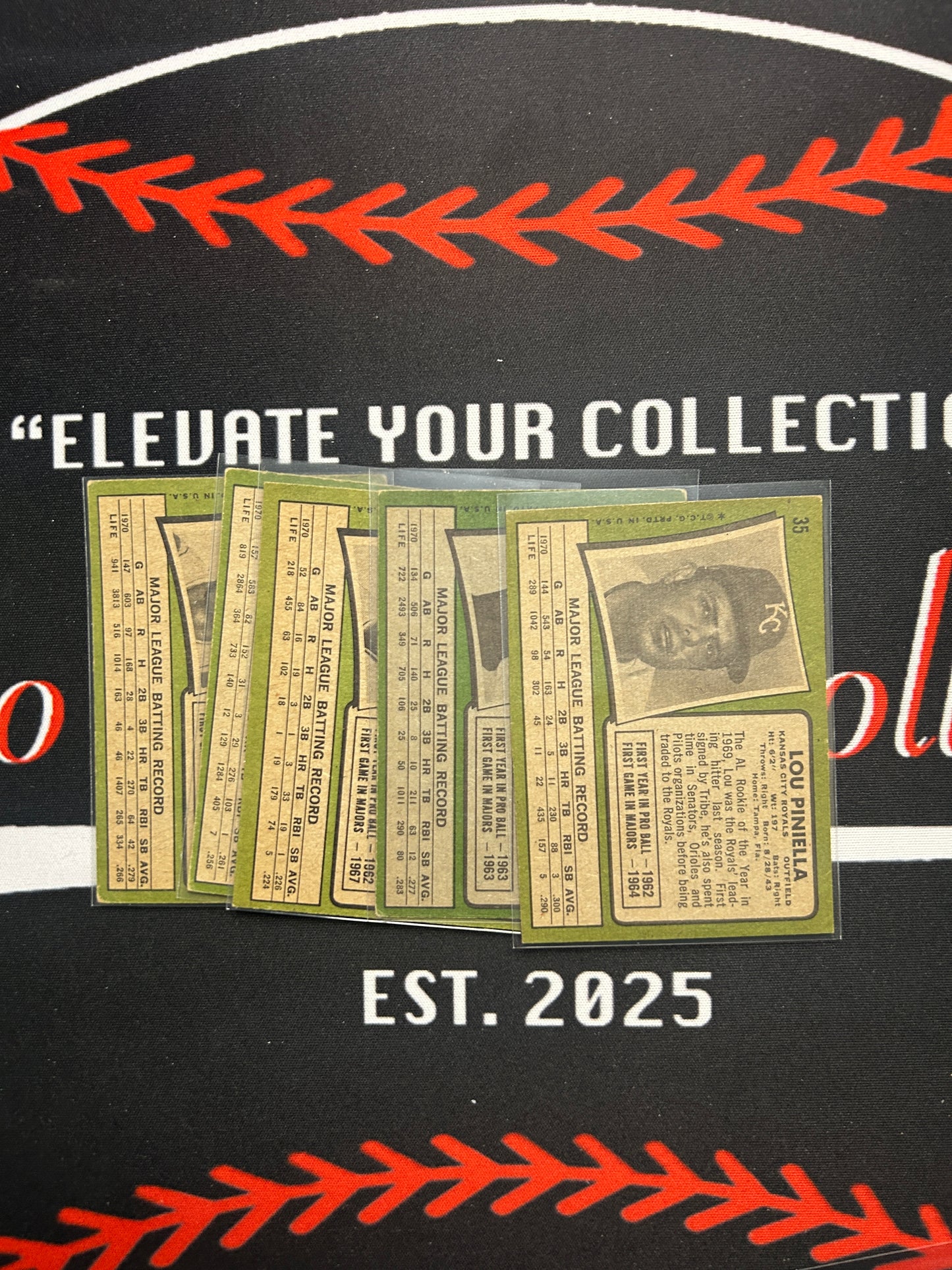 1971 Topps - 5 CARDLOT (VG)