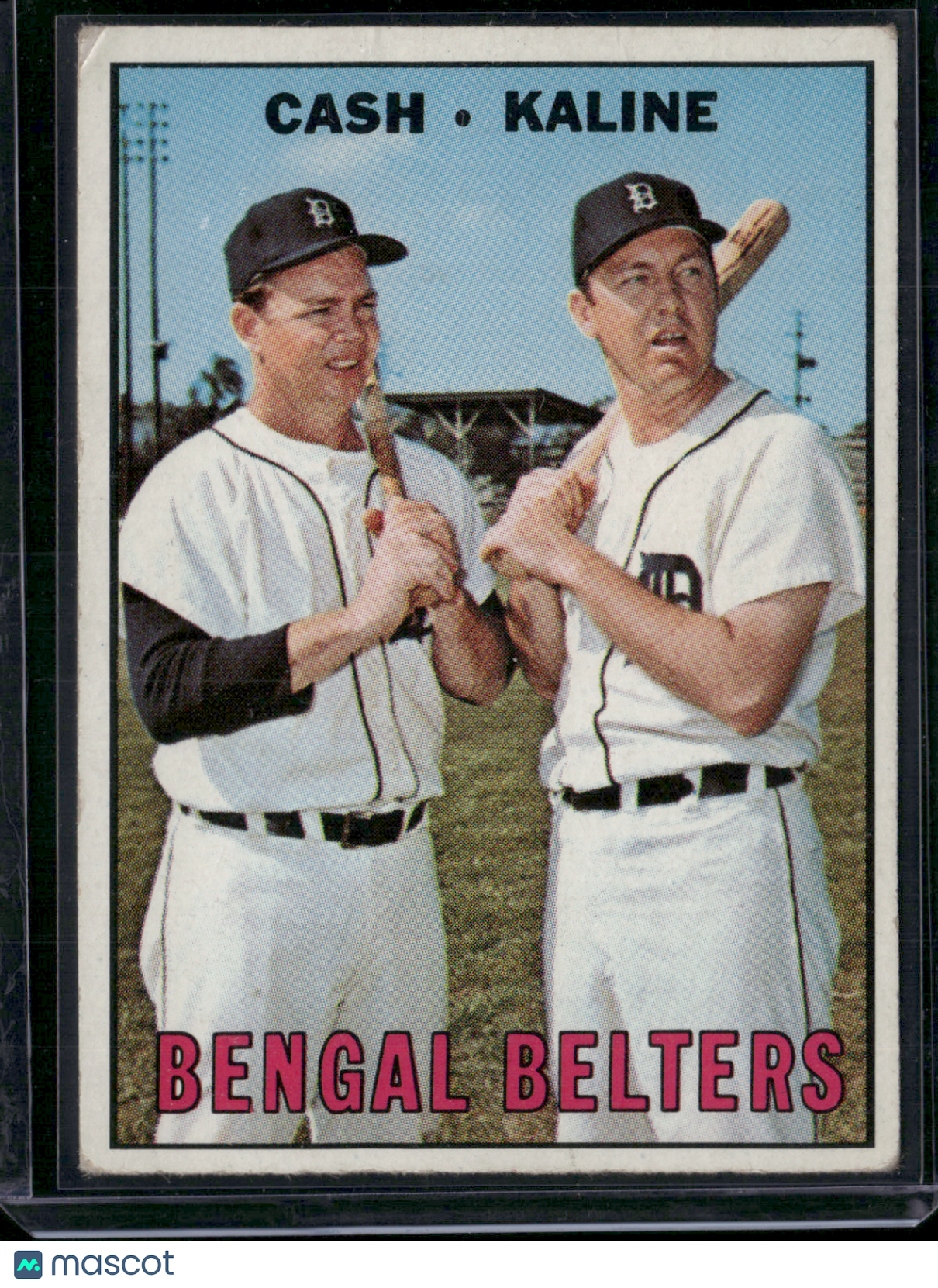 1967 Topps AL KALINE/NORM CASH #216 Bengal Belters (VG)