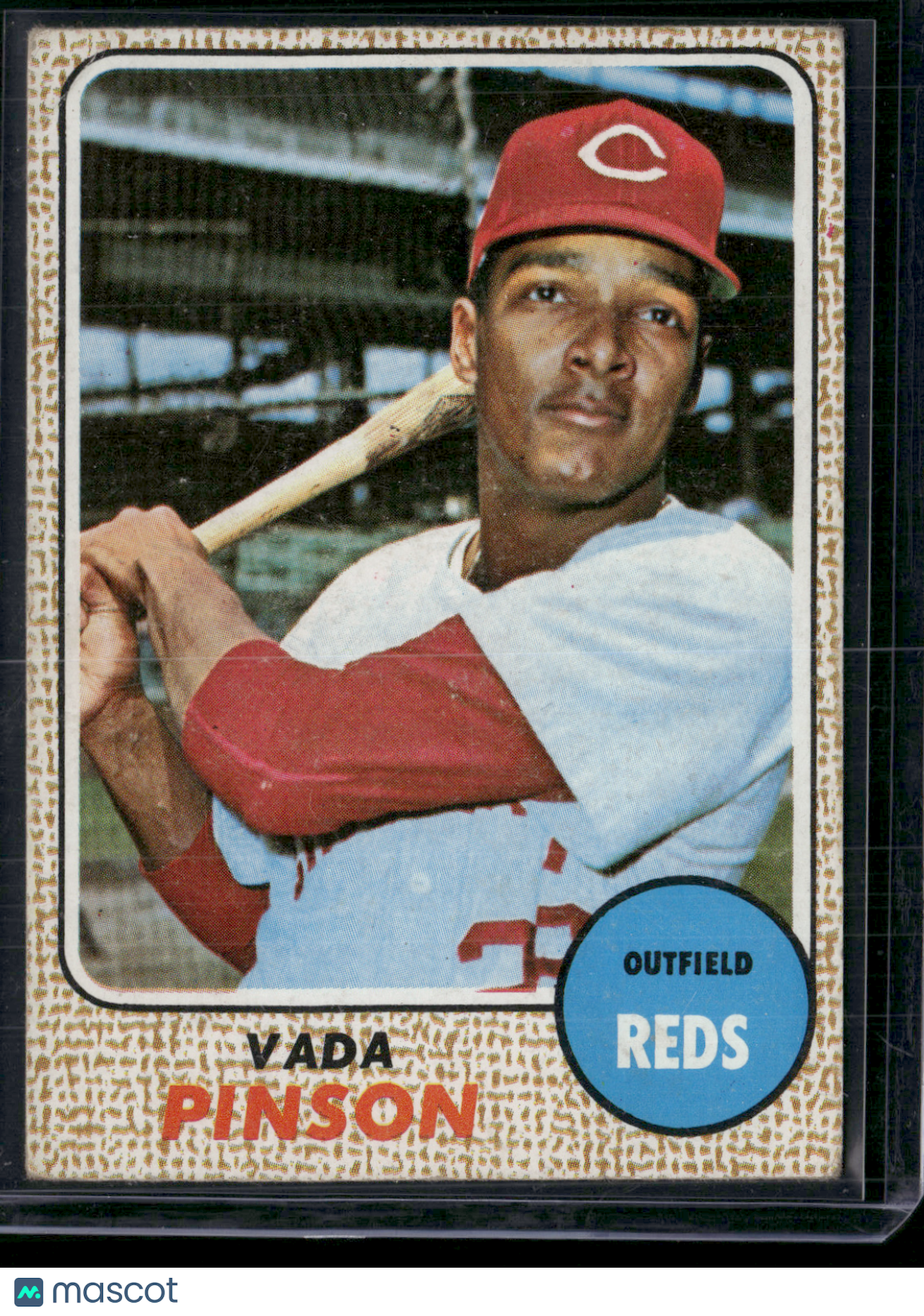 1968 Topps VADA PINSON #90 (VG/EX)