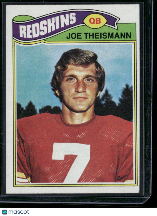 1977 Topps JOE THEISMANN #74 (EX)